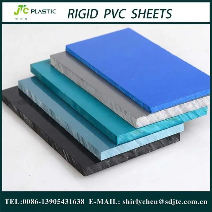 Xapa rígida de PVC rígida d'alta densitat